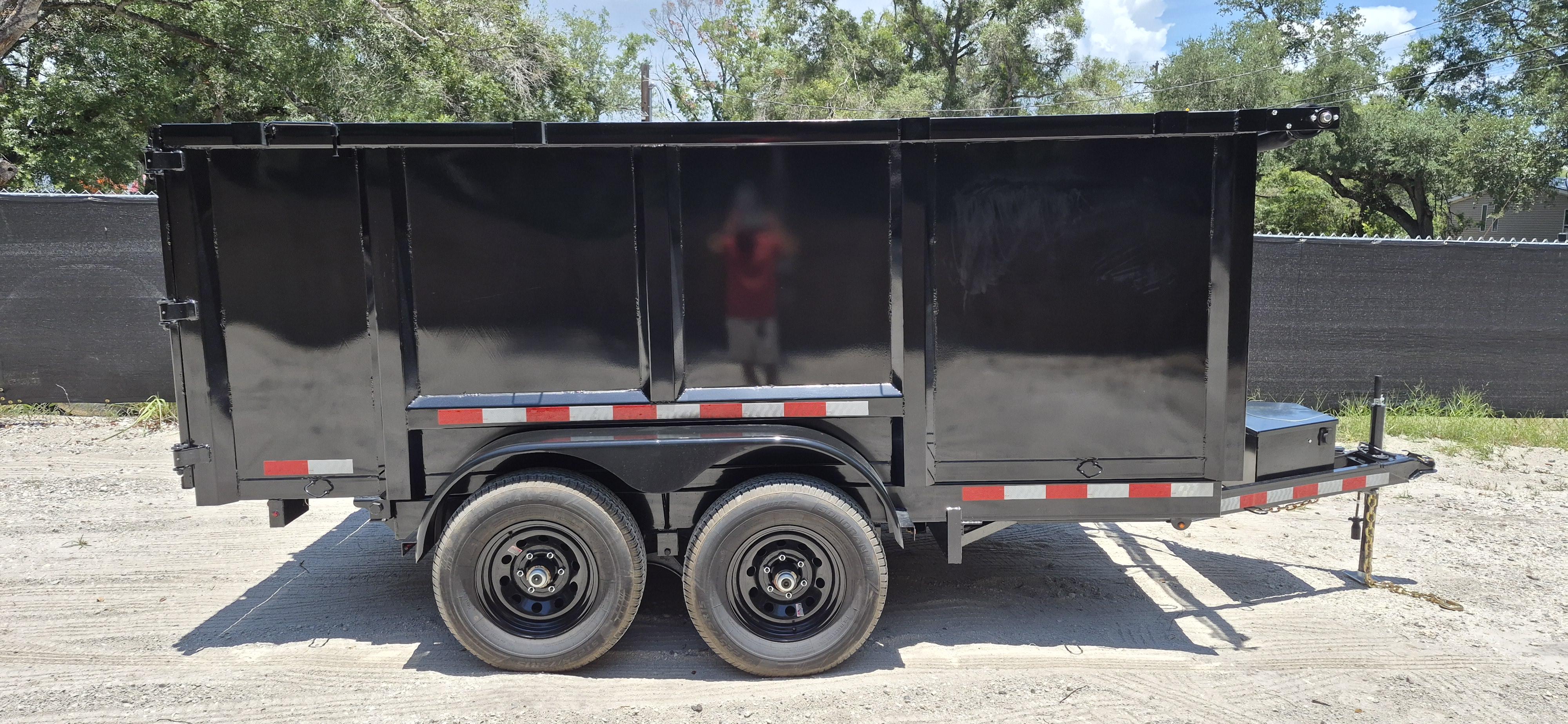 10 Yard Dump Trailer — U-Fill We Haul