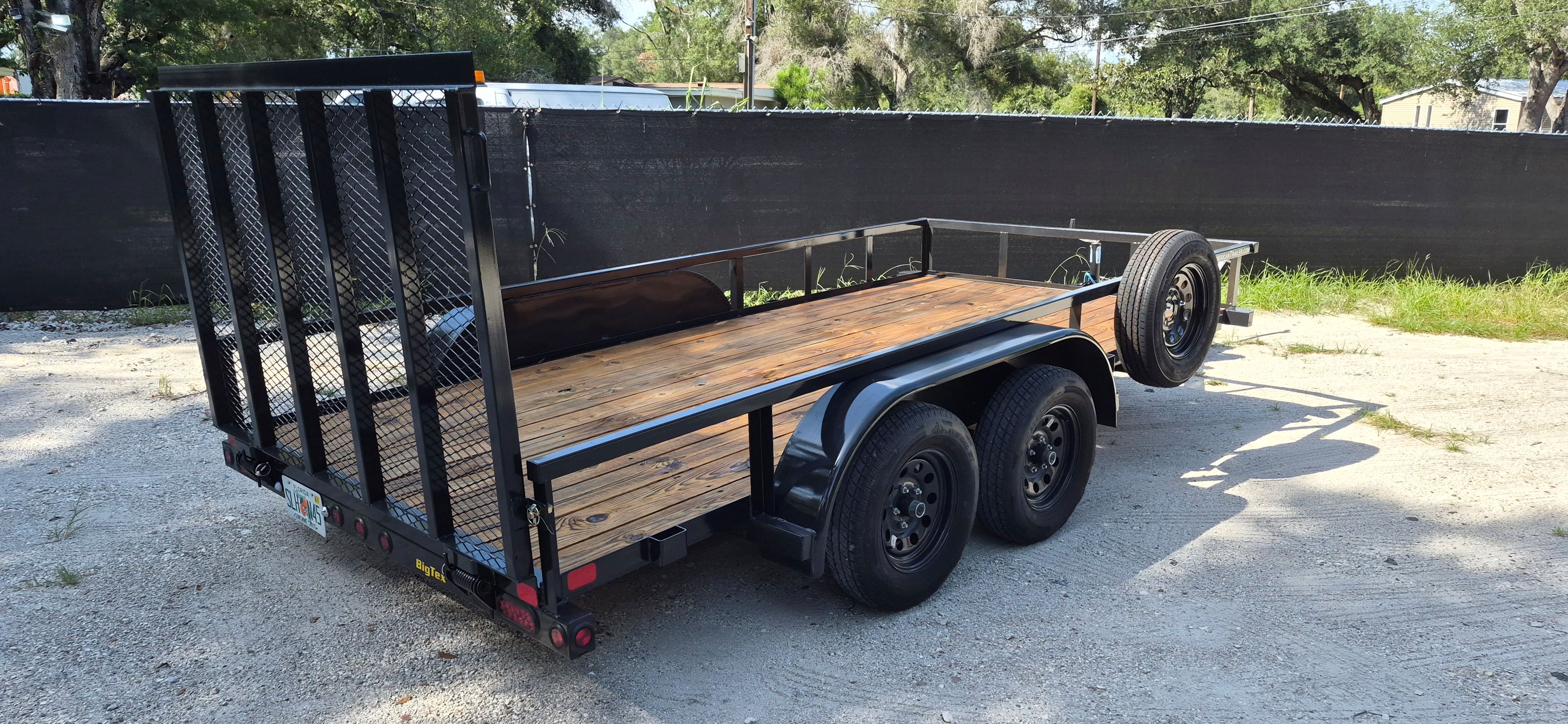 14' Utility/Motorcycle Trailer