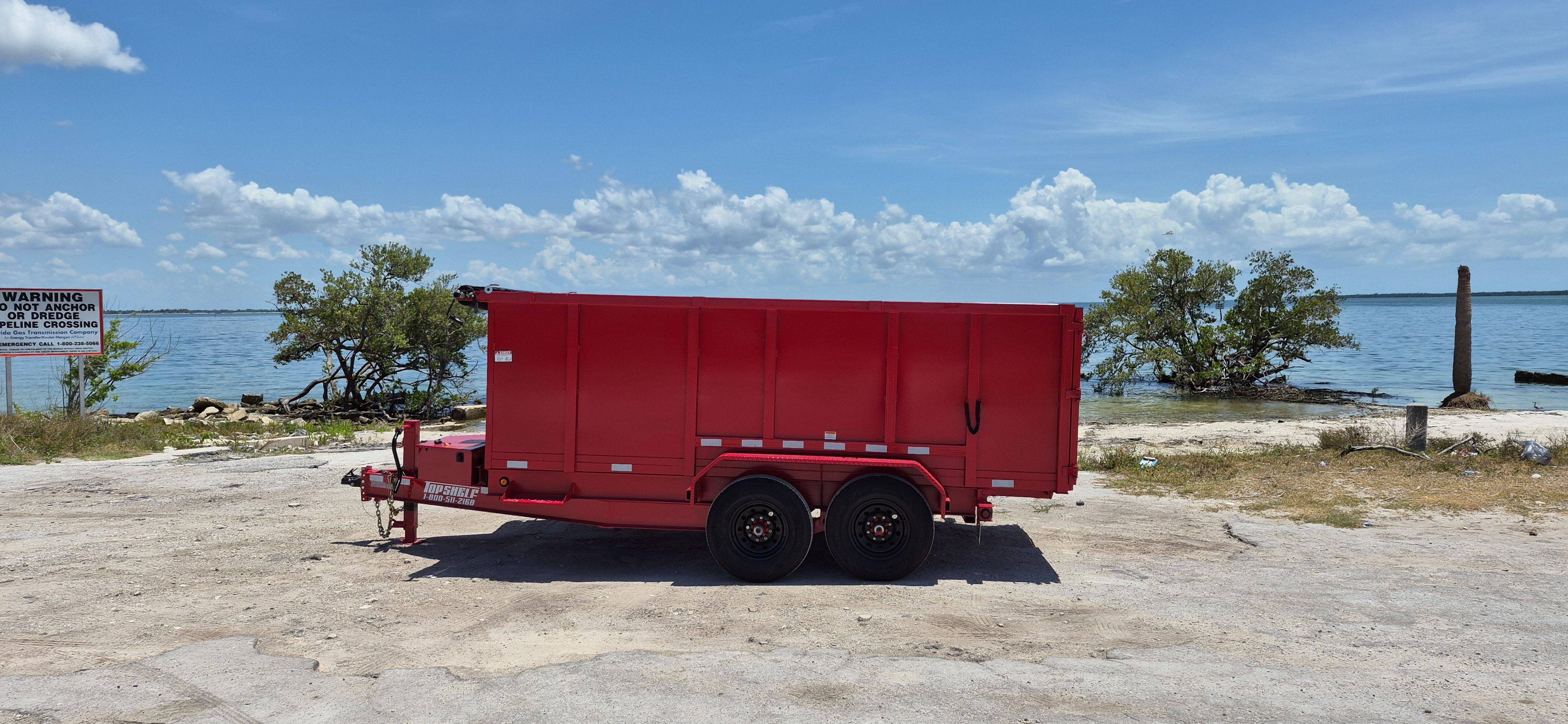 15 Yard Dump Trailer — U-Fill We Haul